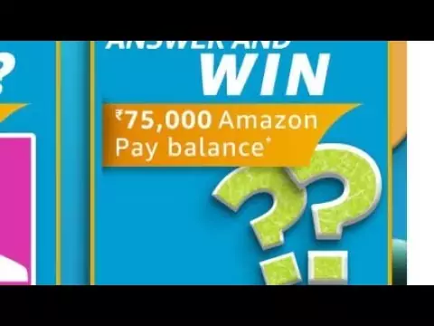 Amazon Carnival Edition Quiz Answers: Win 75000 Amazon Pay Balance