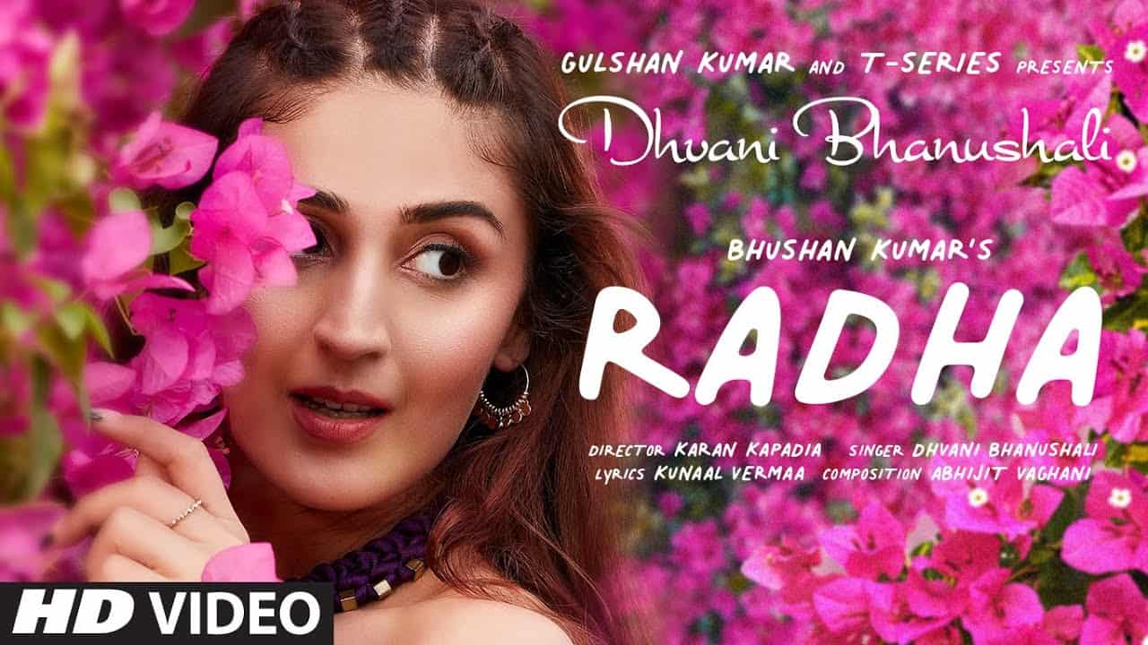 RadHA SONG LYRICS BY Dhvani Bhanushali