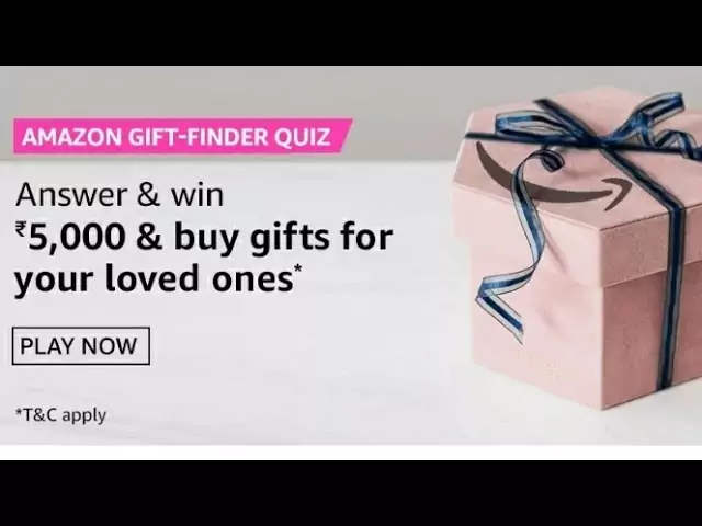 amazon gift finder quiz answers