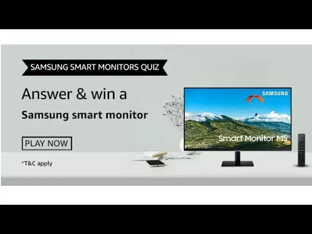 Amazon Samsung Smart Monitors Quiz Answers