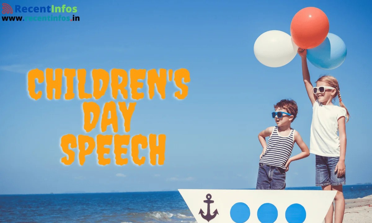 Children's Day Speech in English