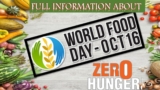 World Food Day 2021 Theme, Date, and History